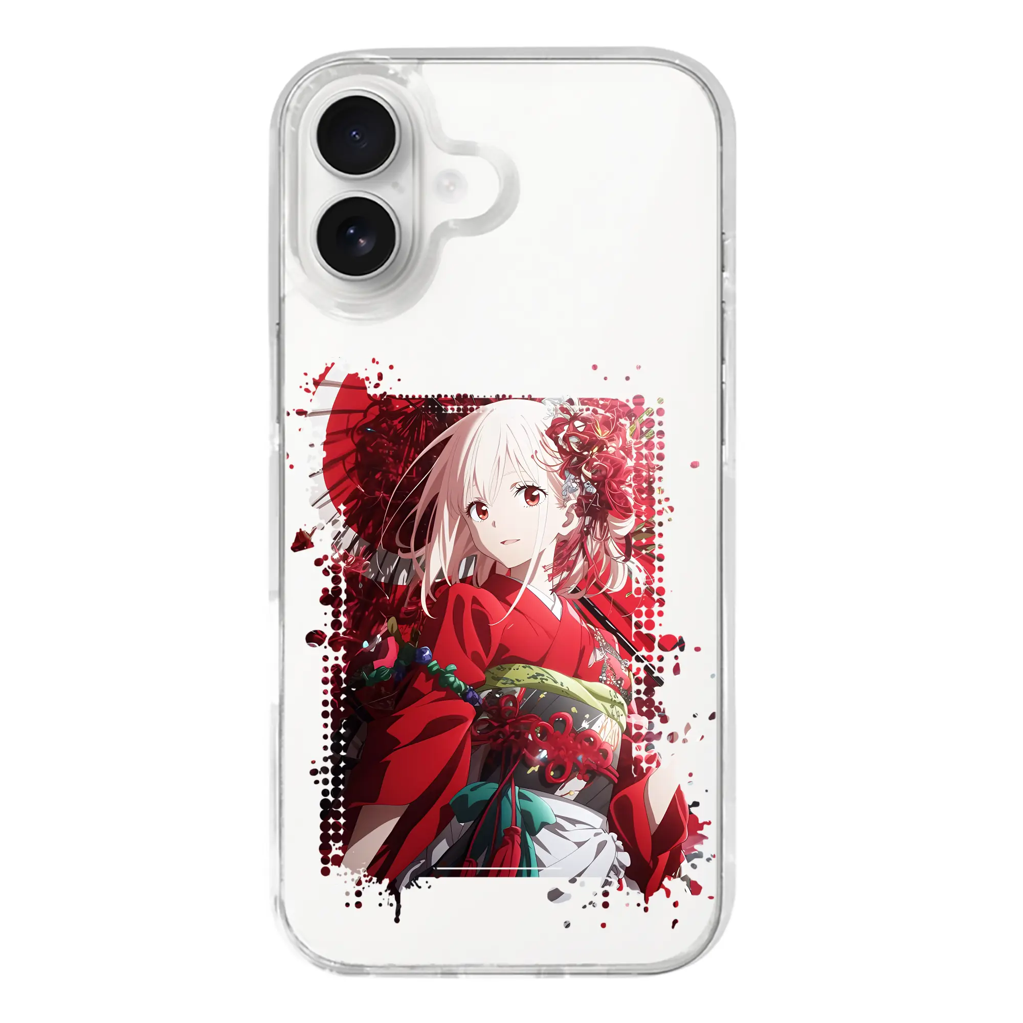 リコリス・リコイル グッズ,錦木千束 - iPhone 17シリーズ 透明スマホケース – 薄型・耐衝撃・精密フィット保護カバー